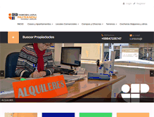 Tablet Screenshot of inmobiliariapaysandu.com